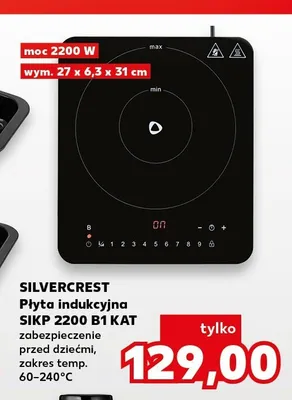 Płyta indukcyjna SILVERCREST SIKP 2200 B1 KAT promocja w Kaufland