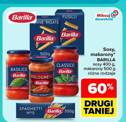 Sos Barilla Classico promocja w Carrefour