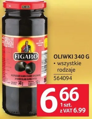 Oliwki czarne wszystkie rodzaje promocja w Selgros