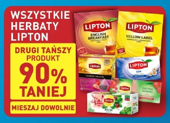 Herbaty Lipton promocja w Aldi