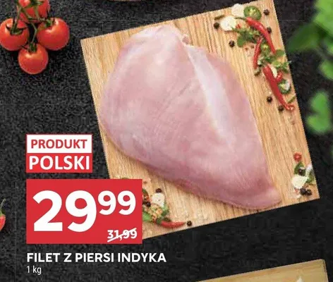 Filet z piersi indyka promocja w Stokrotka