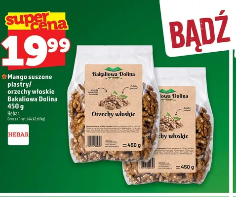 Mango suszone plastry Bakaliowa Dolina promocja w TOPAZ