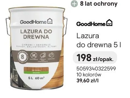 Lazura do drewna promocja w Castorama