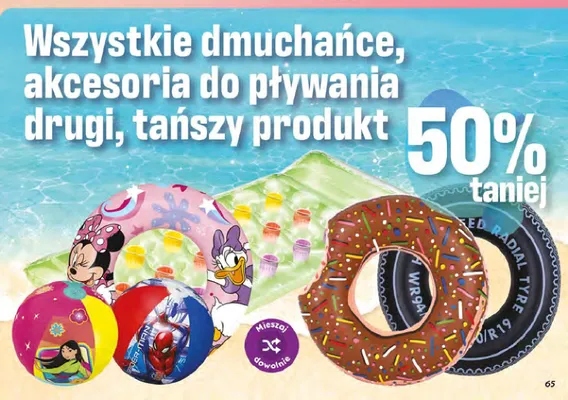 Piłka nadmuchiwana Spider-Man promocja w Dino