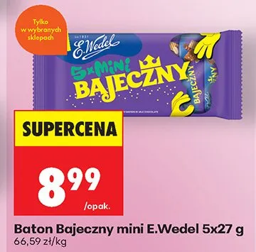 Baton Bajeczny mini promocja w Biedronka