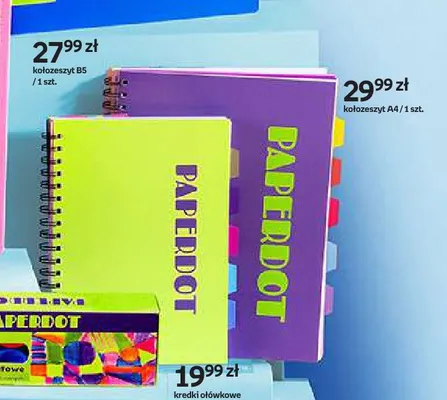 Kołozeszyt B5 Paperdot promocja w Empik
