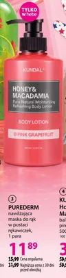 Balsam do ciała pink grapefruit Honey & Macadamia promocja w Hebe