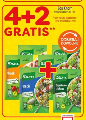 Sos sałatkowy Knorr Koperkowo-ziołowy promocja w POLOmarket