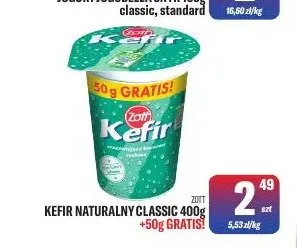 Kefir naturalny classic Zott promocja w Tomi Markt