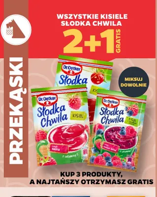 Kisiele Słodka Chwila promocja w Netto