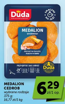 Medalion wykwintny Duda promocja w ABC