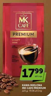 Kawa mielona Premium MK Cafe promocja w Groszek