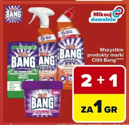 Płyn do czyszczenia Cillit Bang promocja w Carrefour Market