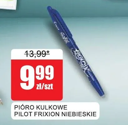 Pióro kulkowe Pilot Frixion niebieskie promocja w Bingo