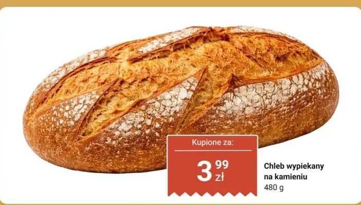 Chleb wypiekany na kamieniu promocja w Dino