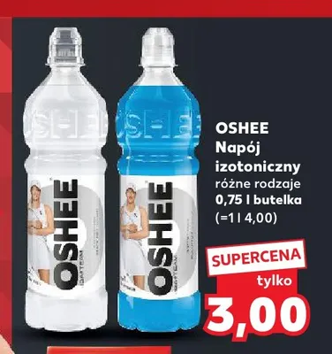 Napój izotoniczny Oshee promocja w Kaufland