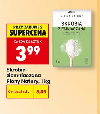 Skrobia ziemniaczana Plony Natury promocja w Biedronka