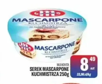 Serek Mascarpone Kuchmistrza promocja w Tomi Markt