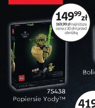 Klocki LEGO 75438 Popiersie Yody promocja w Empik
