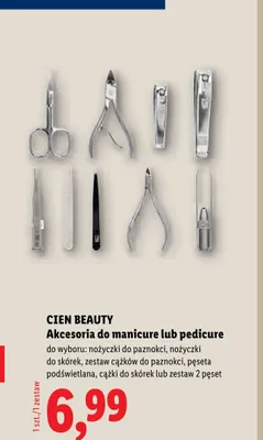 Nożyczki do paznokci CIEN BEAUTY promocja w Lidl