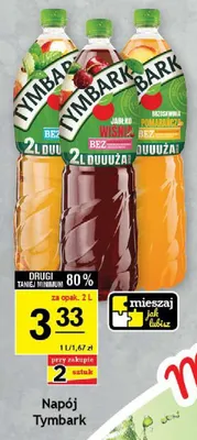 Napój Tymbark Jabłko Wiśnia promocja w Gram Market