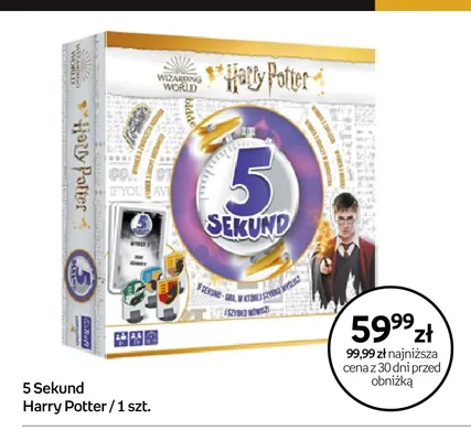 Gra planszowa Trefl 5 Sekund Harry Potter promocja w Empik