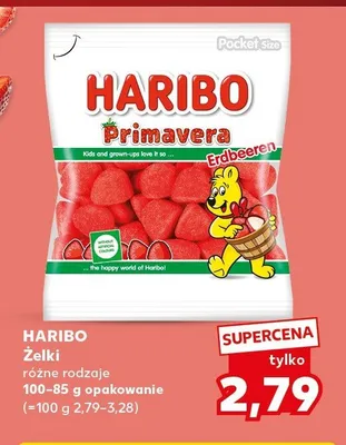 Żelki HARIBO różne rodzaje promocja w Kaufland