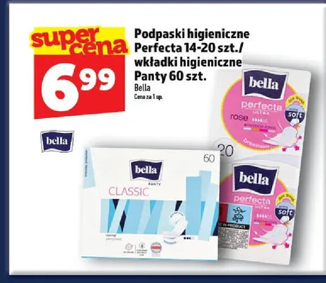 Podpaski higieniczne Bella Perfecta promocja w TOPAZ