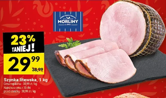 Szynka litewska promocja w Twój Market