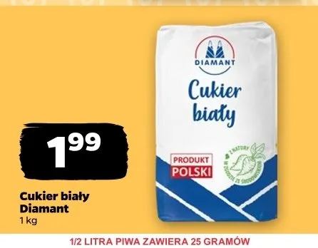 Cukier biały Diamant promocja w Netto