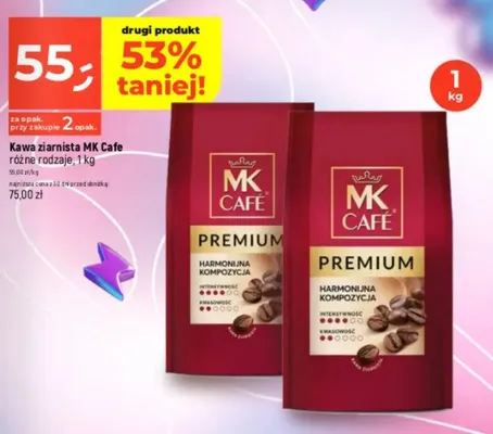 Kawa ziarnista MK Café Premium Harmonijna Kompozycja promocja w Dealz