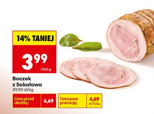 Boczek z Sokołowa promocja w Biedronka