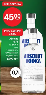 Wódka Biały bocian vodka promocja w Żabka