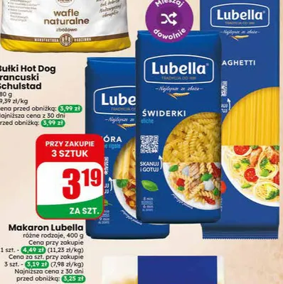 Bułki hot dog francuski promocja w Dino