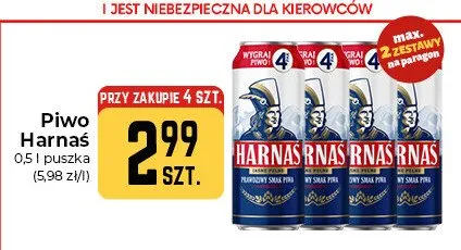 Piwo Harnaś promocja w Społem Częstochowa