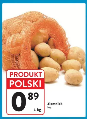 Ziemniaki polskie luz promocja w Intermarche