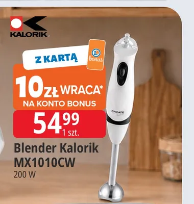 Blender Kalorik MX1010CW promocja w Leclerc