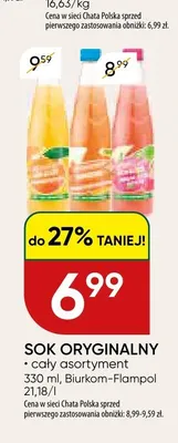 Sok oryginalny Biurkom-Flampol promocja w Chata Polska