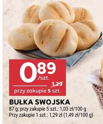 Bułka Swojska promocja w Stokrotka