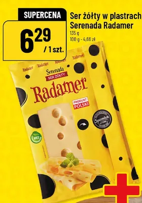 Ser żółty w plastrach Serenada Radamer promocja w POLOmarket