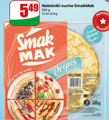 Naleśniki suche Crepes promocja w Dino