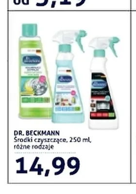 Środki czyszczące Dr. Beckmann promocja w Blue Stop