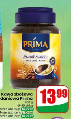 Kawa zbożowa Śniadaniowa Prima promocja w Dino