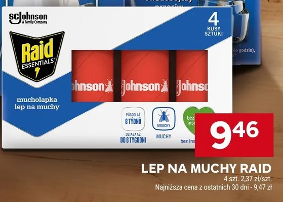 Lep na muchy Raid promocja w Stokrotka