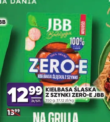 Kiełbasa Śląska z szynki Zero-E JBB promocja w Stokrotka