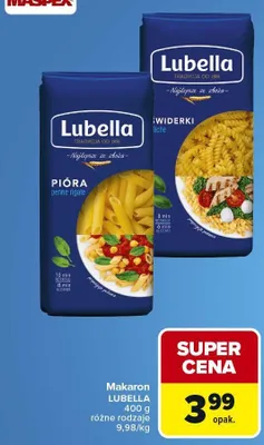 Makaron Lubella promocja w Carrefour