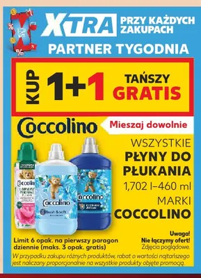 Płyn do płukania Coccolino Fresh & Soft promocja w Kaufland