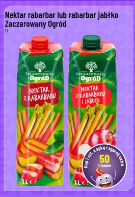 Nektar z rabarbaru Zaczarowany Ogród promocja w POLOmarket