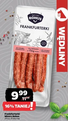 Frankfurterki promocja w Netto