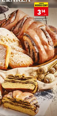Drożdżówka z makiem promocja w Biedronka